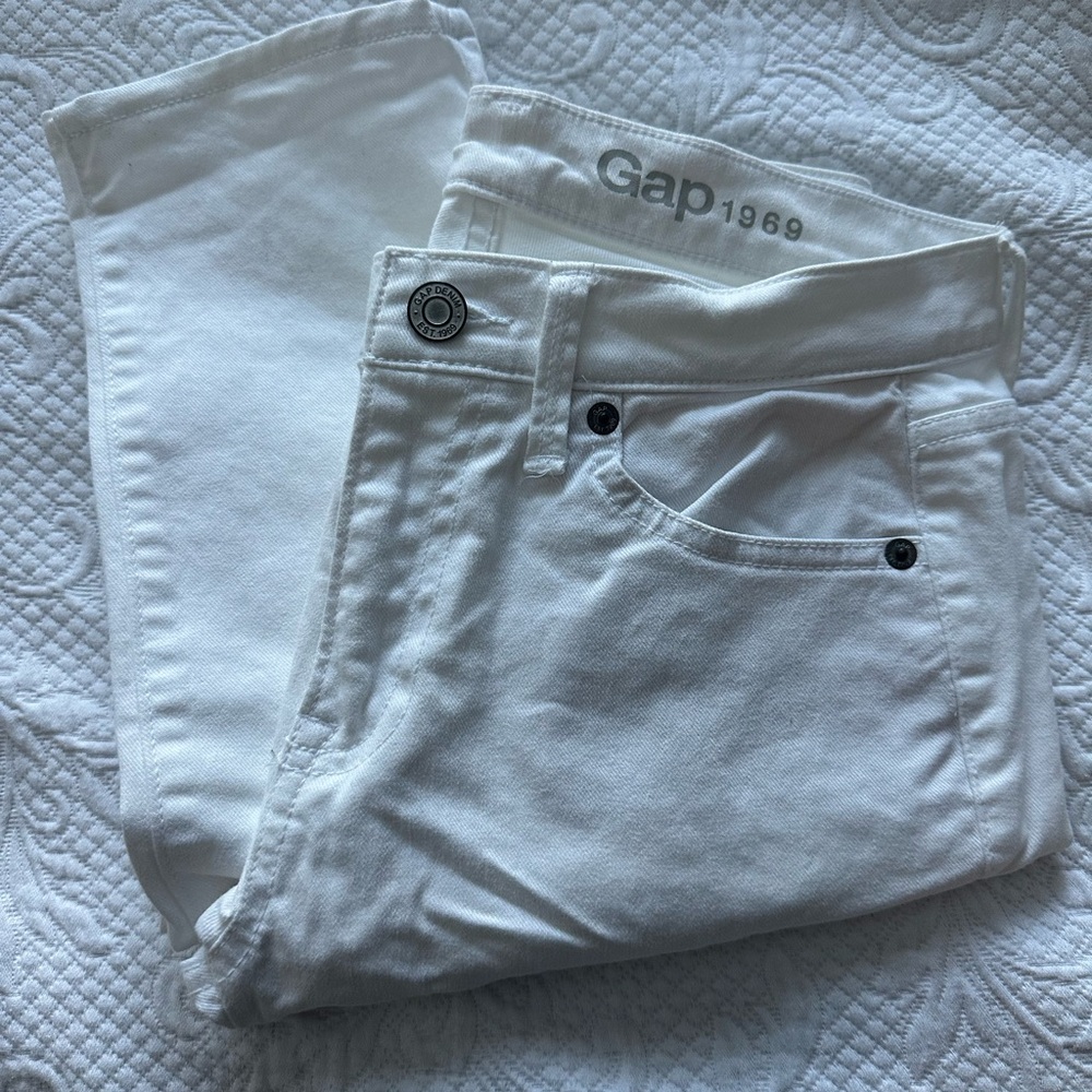 GAP Women's Crisp White Jeans